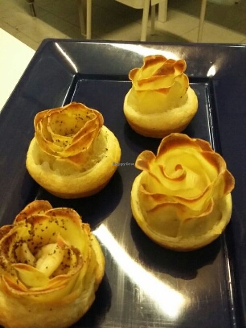 il fior di patate at Il Grifone Vegan in Meda