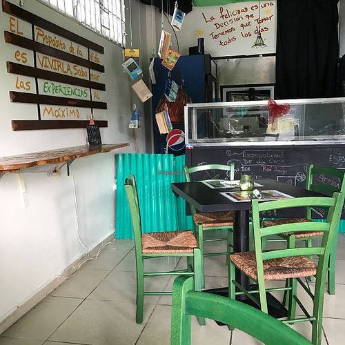 More seating at La Morena Bar and Restaurant in Lares