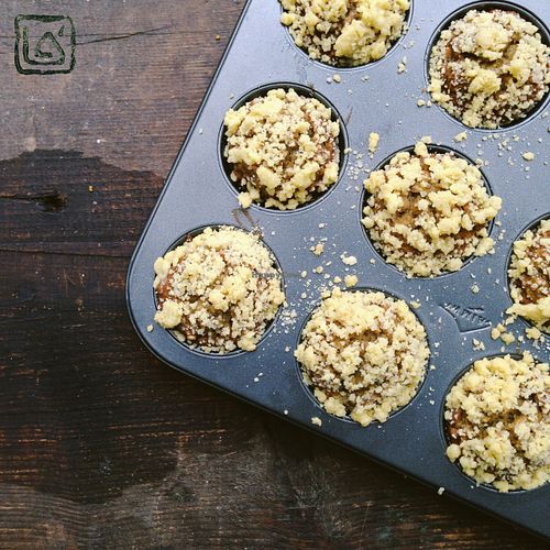 Banana crumble muffin at La Studio in Hanoi