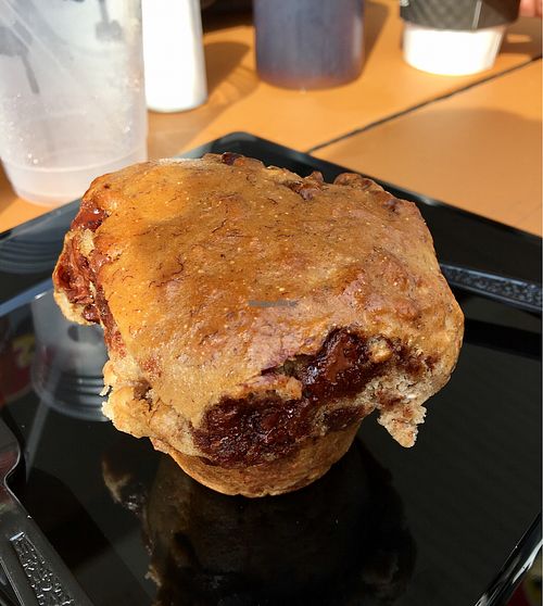 Banana Oat Chocolate Chip Muffin (vegan!!!) at Bashful Banana in Ocean City