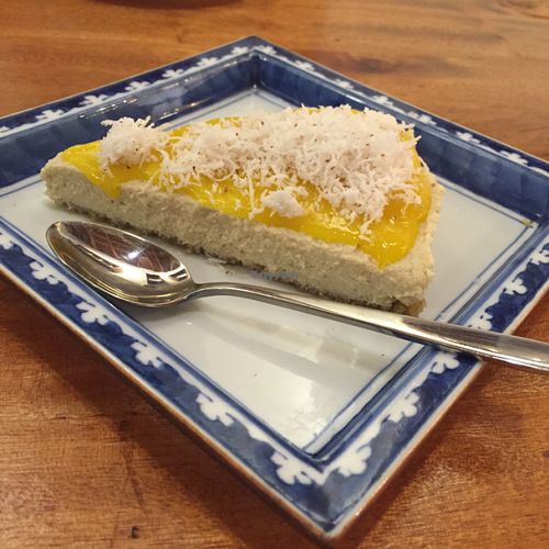 Raw Cheescake  at Simple Things in Kampot