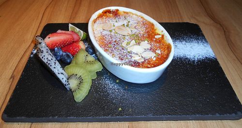 Lime Crème Brulee, $44Hong Kong Dollars, which was very good.  at So Thai So Good  in Kowloon