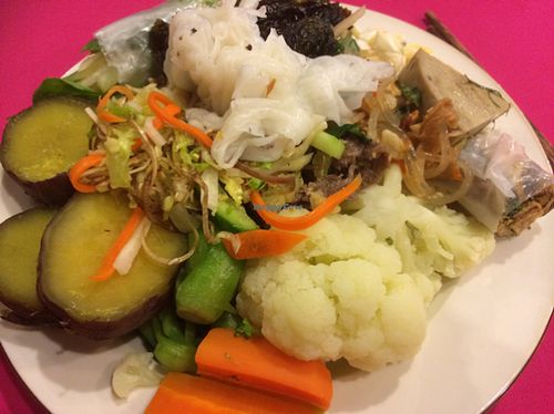 A selection from the buffet at An Lac Chay - Hoan Kiem in Hanoi