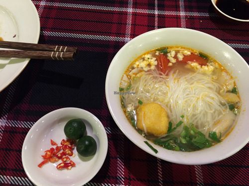 noodles soup at An Lac Chay - Hoan Kiem in Hanoi
