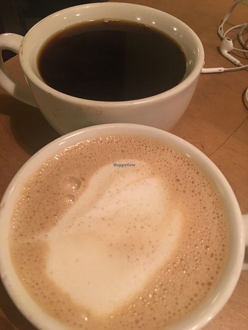 Hemp milk chai at SE Grind in Portland