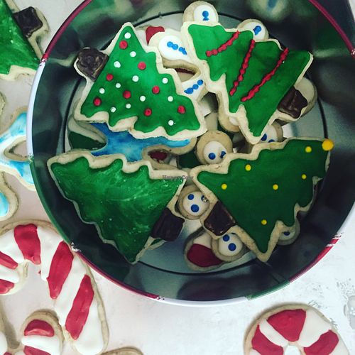 Christmas cookie box at Pogona Baking Company in Orlando