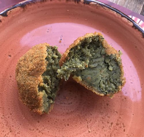 Crocchetta vegan at Rifugio Romano in Rome