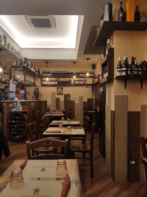 Interior at Rifugio Romano in Rome