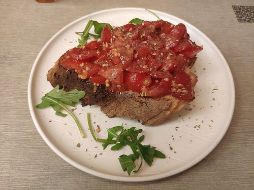 Bruschetta at Rifugio Romano in Rome