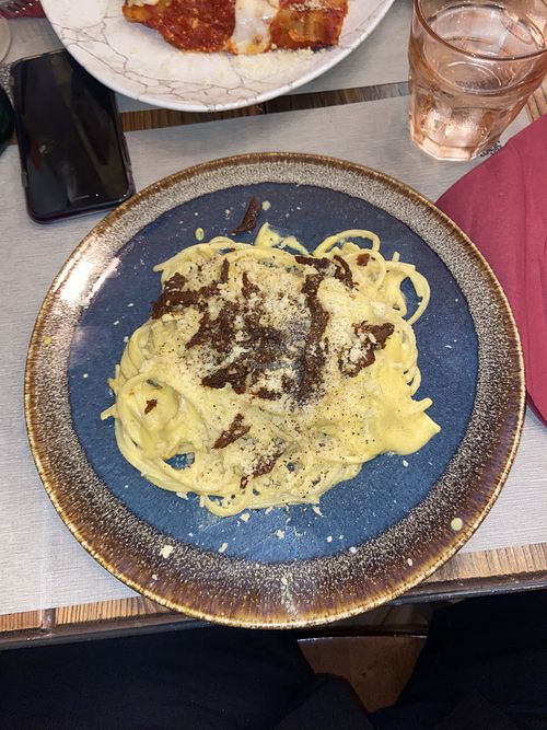 Carbonara   at Rifugio Romano in Rome