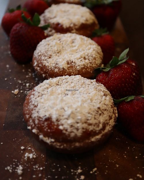 Sufganiyots  at Mighty-O Donuts - Capitol Hill in Seattle