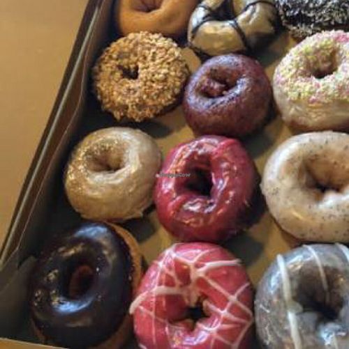 vegan donuts  at Mighty-O Donuts - Capitol Hill in Seattle