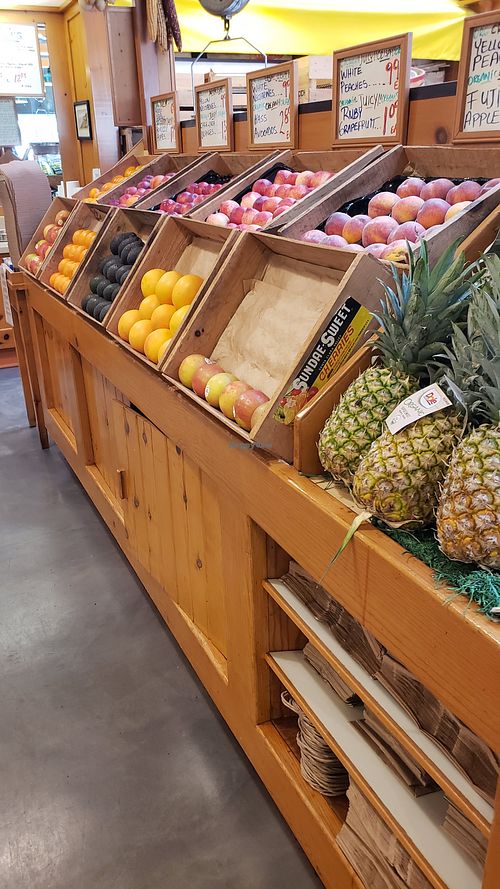 Fresh fruit at Mrs. Winston's Green Grocery - Ocean Park Blvd in Santa Monica