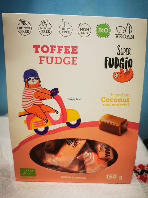Bio toffee at Bulk Shop in Budapest