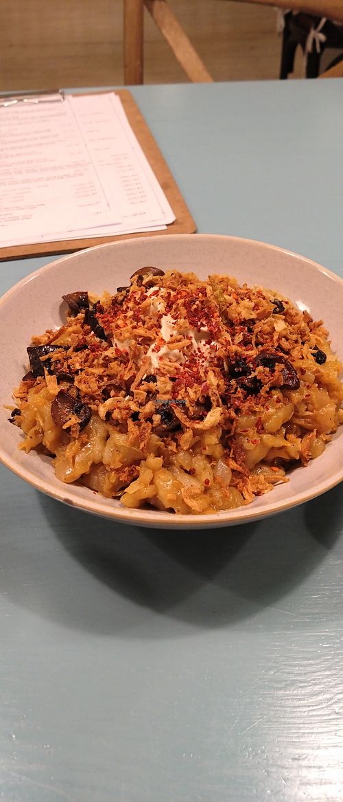 Warme Mahlzeit at Herbivore in Prague