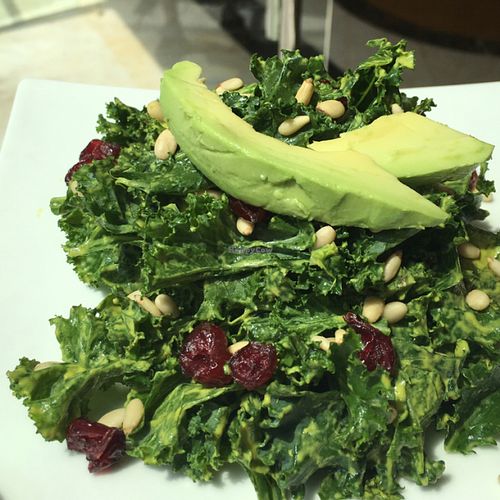 small kale salad - part of the lunchtime deal! at Green Room in Shenzhen