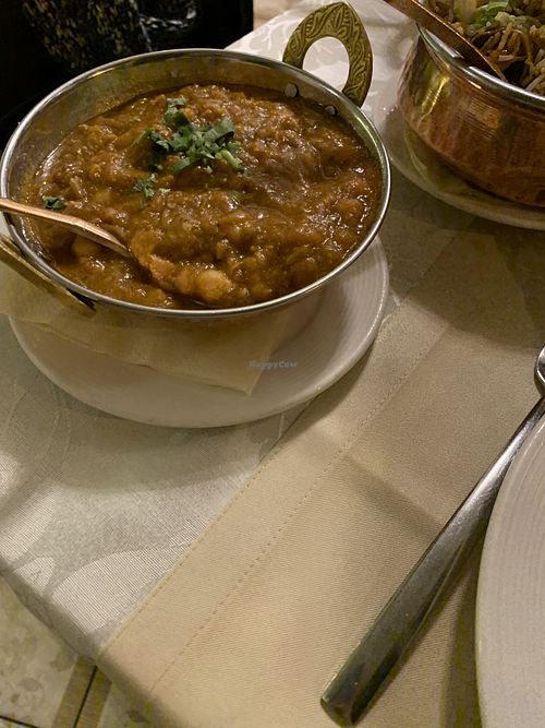 Chana masala  at Indian Raja in Riga