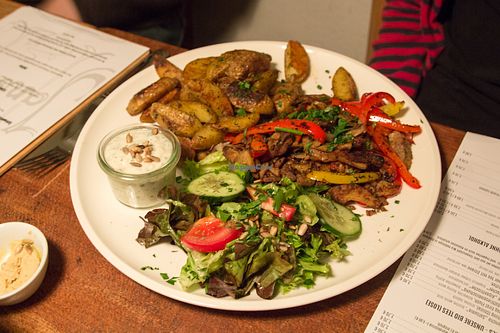 "Seitangyros" at Janoszek in Saarbrucken