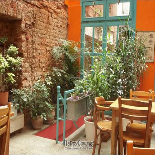 interior seating at Zencefil in Istanbul