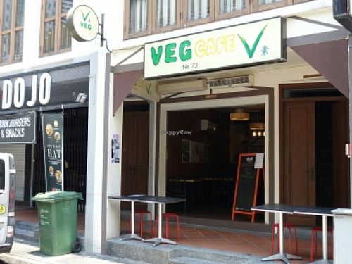 café exterior photo at VegCafe in Central Singapore