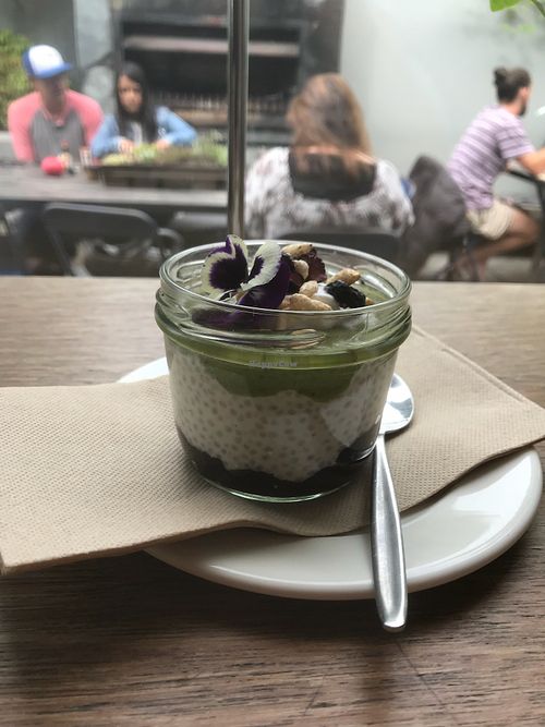Chia jar at Bespoke Kitchen  in Queenstown