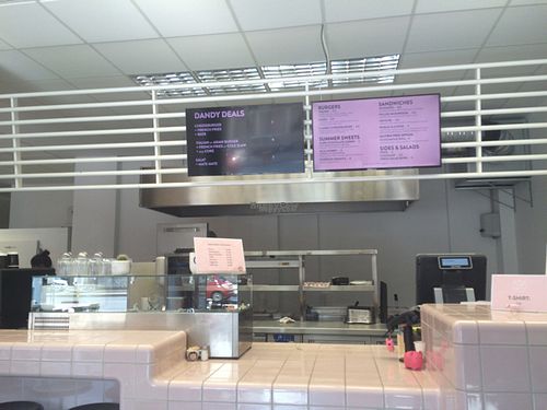 counter at Dandy Diner in Berlin