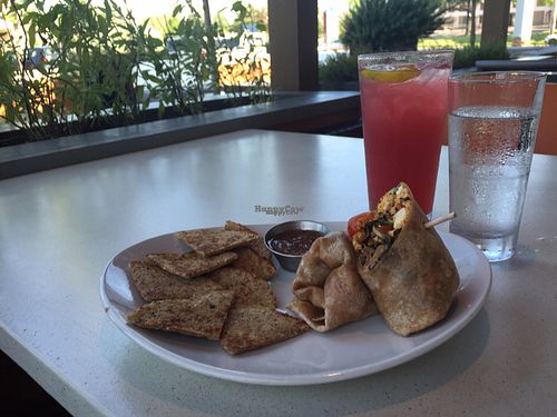 vegan breakfast wrap at LYFE  at LYFE Kitchen in Memphis