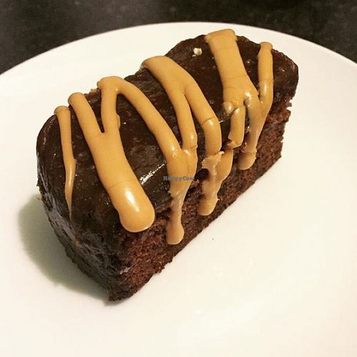 sticky toffee sponge  at Riverhill Coffee Bar in Glasgow