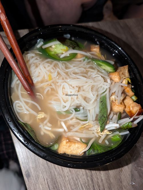 Vegetable Pho at Saigon Flavor in Ridgecrest