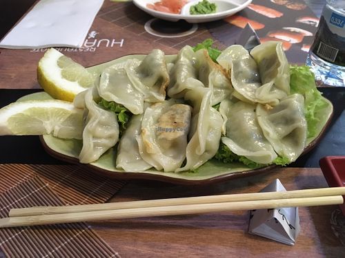 Dumplings at HuaSheng in Lisbon