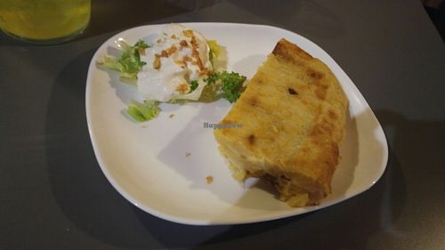 tortilla at Vegan Rock in Rivas-vaciamadrid