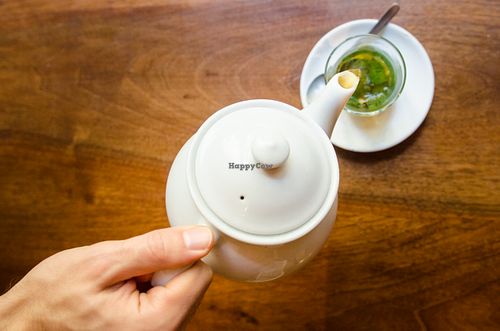 moroccan tea at Cheder in Krakow