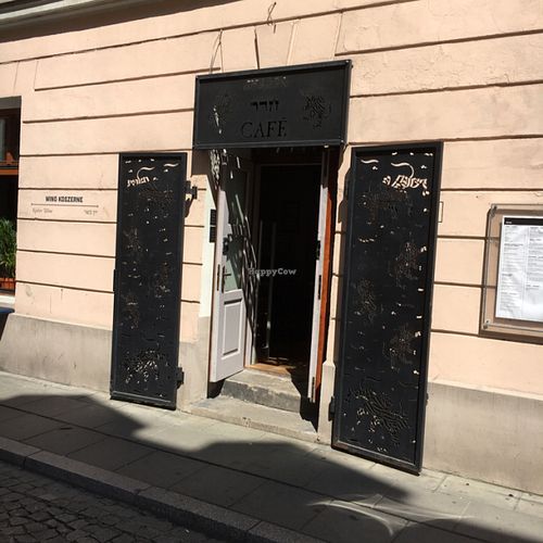 outside  at Cheder in Krakow