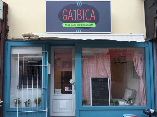 Entrance at Gajbica in Zagreb