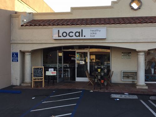 Entrance at Local Healthy Tapas & Sake in Costa Mesa