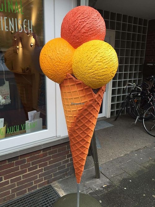 Our outdoor symbol. at Il Gelato in Muenster