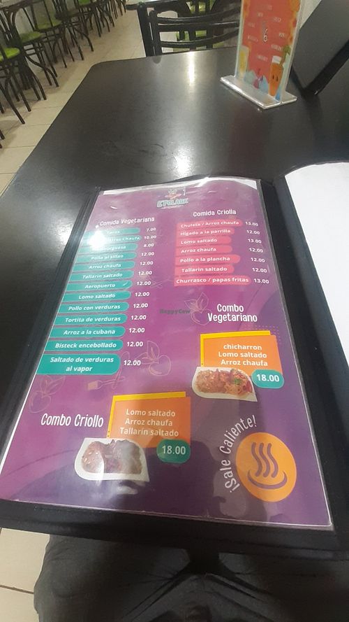 Carta at E' Polack in Lima