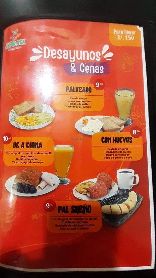 Desayunos at E' Polack in Lima