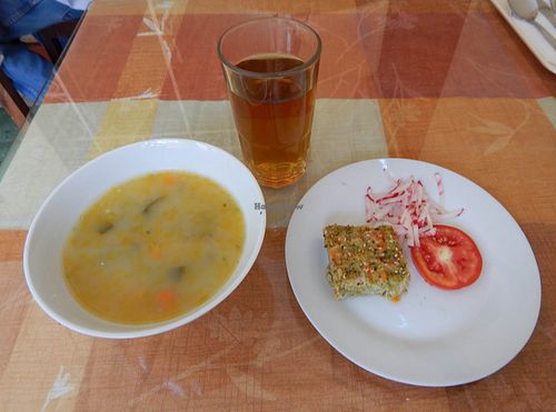 Appetizer (entrada) at Buena Salud in Trujillo