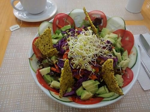 Ensalada Sana at The Plant Based Factory in Miraflores
