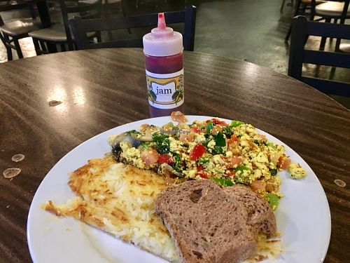 Build your own tofu scramble at Jam on Hawthorne in Portland