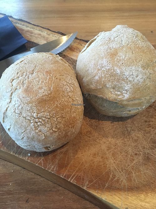 Homemade sourdough bread at Zilte Zoen in Schoorl