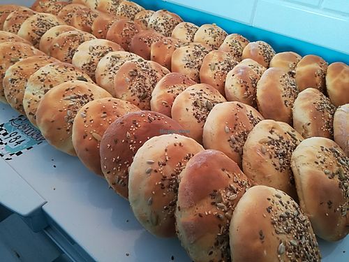 Vegan artisanal bread at Comet 984 in Playa Del Carmen