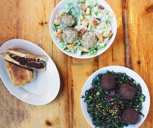 vegan balls at 24th Pizza & Meatballs in Portland