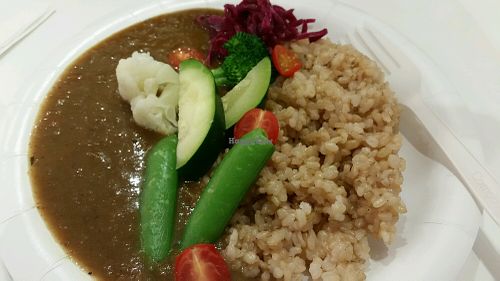 summer curry at Pomegranate Cafe in Los Angeles