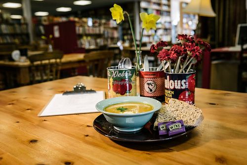 Soupy Goodness at The Full Stop Cafe in Bath
