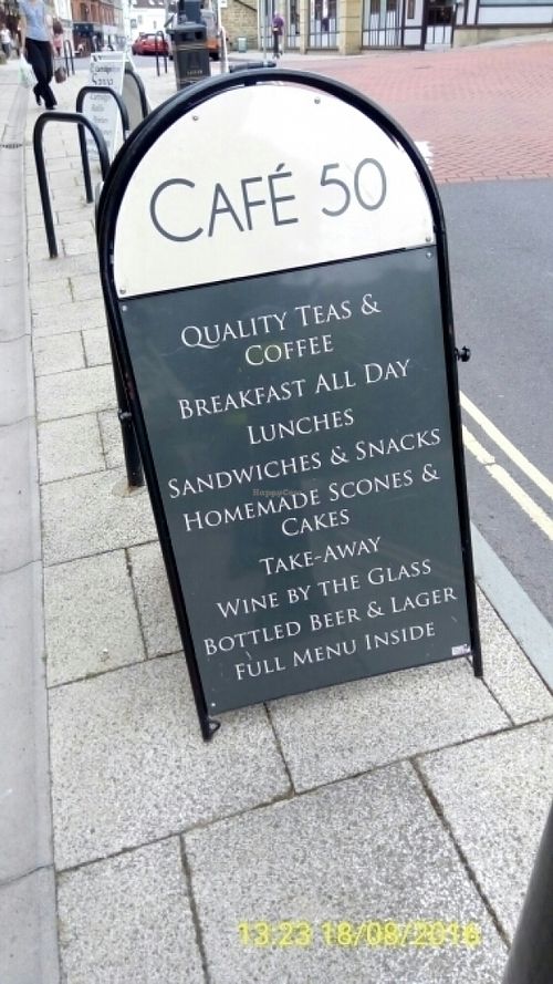 A quick summary.  at Cafe 50 in Yeovil