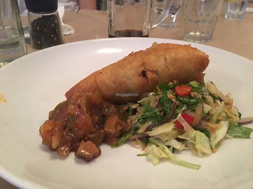 samosa  at Governors Bay Hotel in Christchurch