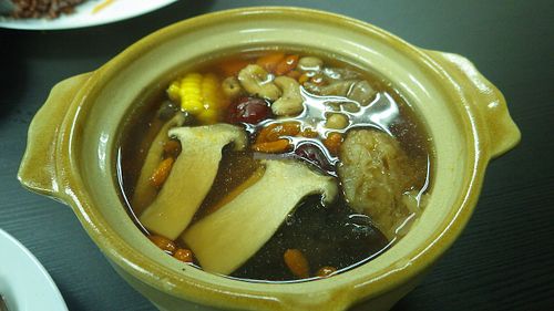 Hot pot at Vege Pot 素砂煲 in Central Singapore