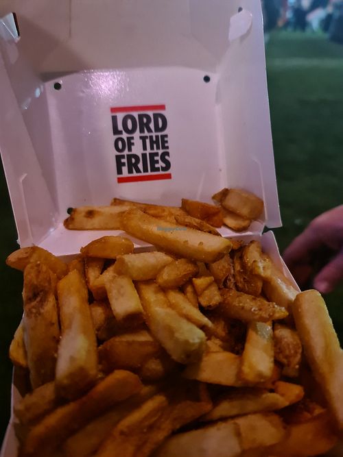 Fries at Lord of the Fries - Flinders Street in Melbourne